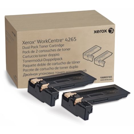 Toner Xerox 106R03103 (4265), pachet de două, negru (black), original