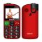 {EVOLVEO EasyPhone FL, telefon mobil pentru seniori cu suport de incarcare, rosu EP-801-FLR}