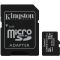 {Adaptor Kingston Canvas Select Plus A1/micro SDHC/32GB/UHS-I U1/Clasa 10/+ SDCS2/32GB}